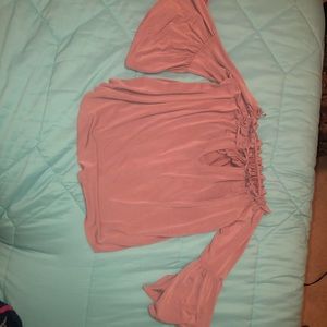 Off the shoulder shirt